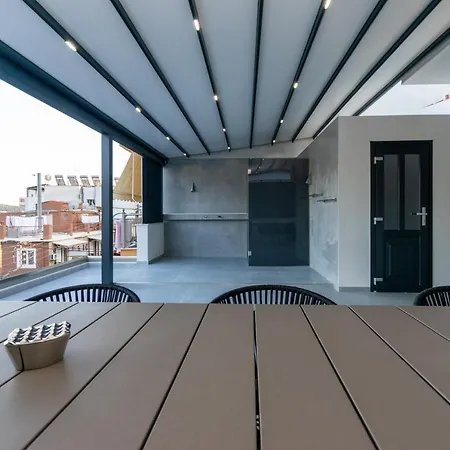 Sithoniars Luxury 2nd Floor Roofgarden With Unique Seaview Apartment