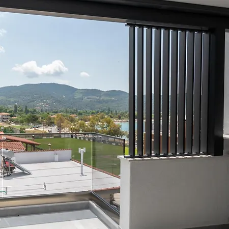 Sithoniars Luxury 2nd Floor Roofgarden With Unique Seaview Apartment Neos Marmaras